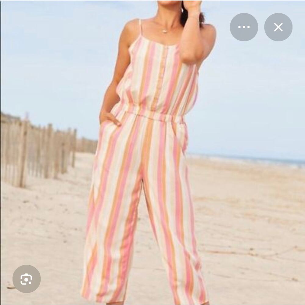 NEW Matilda Jane Take A Chance Romper Women's Plus Size XXL Pink Orange - Picture 9 of 9